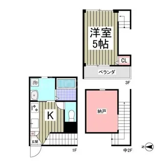 Sereno検見川の間取り