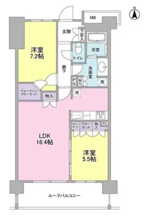 アンビエンテ経堂【4階】の間取り