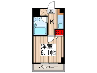 大一第二ビル【3階】の間取り