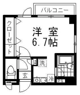 ジェイコート下丸子【3階】の間取り