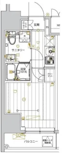 レガリス品川サウス【6階】の間取り