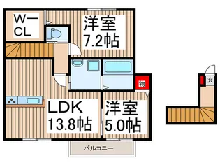 コンフォート本郷【1階】の間取り