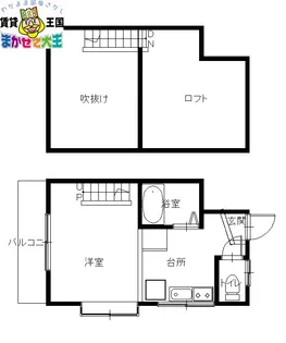 ベルフォーレ【2階】の間取り