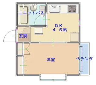 アネックス【2階】の間取り