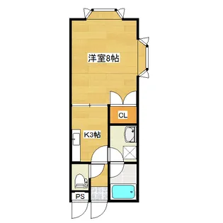 リバティーハウス【2階】の間取り