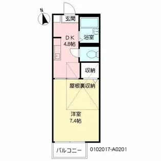 ジュネス【2階】の間取り