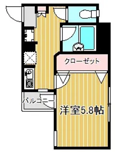 グレイス小杉【2階】の間取り