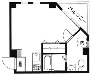 K’sフラット【2階】の間取り