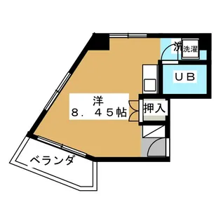 サンライフ則武【4階】の間取り