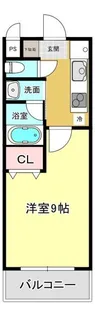 コクーン大元駅前【2階】の間取り