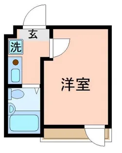 イルビラージュ蒲田【2階】の間取り