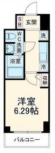 グランカーサさいたま新都心【5階】の間取り