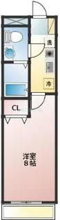 らふぃね壱番館【7階】の間取り