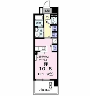 昭島コートエレガンスF【5階】の間取り