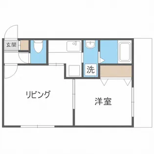 プロムナードコート麻生【2階】の間取り