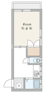 ハイツ西尾【1階】の間取り