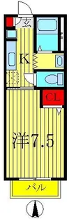 パルボナールIII【2階】の間取り