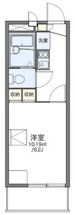 レオパレスハッピーロイヤル【3階】の間取り