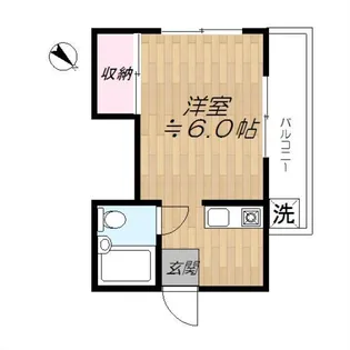 パールハイツ【3階】の間取り