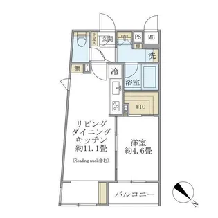 COMPOSITE 大井町 HILLTOP【2階】の間取り