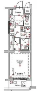 MAXIV蓮根【5階】の間取り