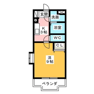 カウベルI【2階】の間取り