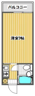 ホワイトハウス【1階】の間取り