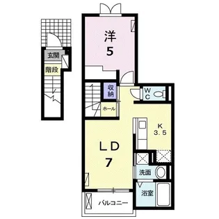 フィオーレ小泉【2階】の間取り