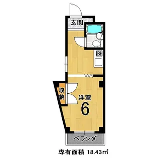 マンション都【1階】の間取り