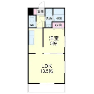 マンション花水木【2階】の間取り