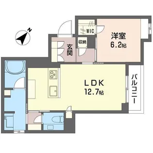 プリムローズハウス【1階】の間取り