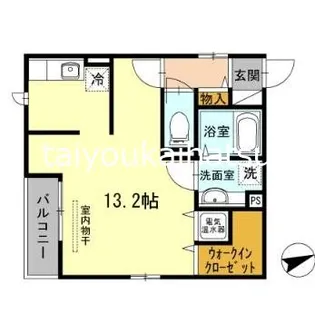 アぺルトサピエンティア【3階】の間取り