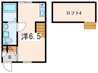 MAISON DE AMBRE 三ツ沢【1階】の間取り