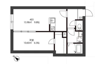 KYUDEN BASE【4階】の間取り
