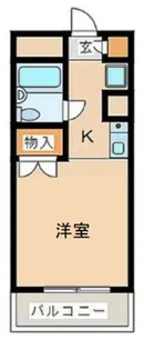 セシーズ新百合丘【1】【1階】の間取り