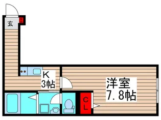 Erfolg umejima【3階】の間取り