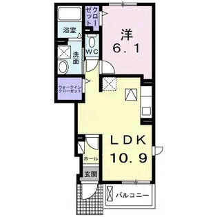 Casa Viola II【1階】の間取り