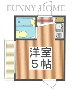 第5玉川ビル【3階】の間取り