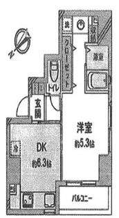 シャーロック赤羽【2階】の間取り