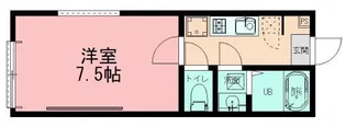 ベルメール【1階】の間取り