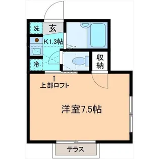 ヴィラシャンソン【1階】の間取り
