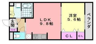 大阪府大阪市平野区流町4【アパート】の間取り