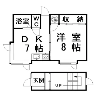 インペリアル【2階】の間取り