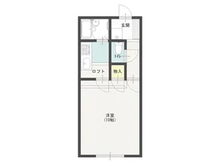 本幸五番館【2階】の間取り