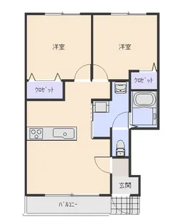 プランドール壱番館【1階】の間取り