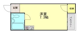 大阪府枚方市中宮東之町【マンション】の間取り