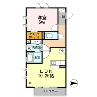 ティアレ小名浜【3階】の間取り