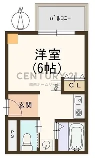 HAL高槻弐番館【1階】の間取り