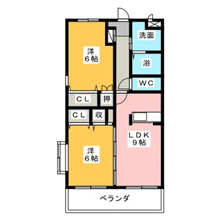 センチュリー元町【3階】の間取り