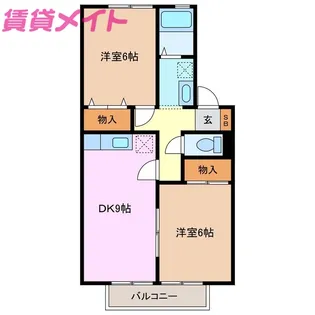 ファミーユ21 A【1階】の間取り
